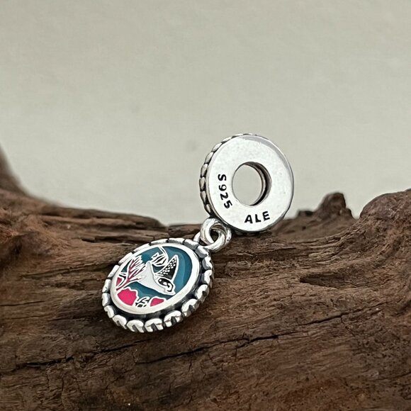 Pandora Florida Manta rays Exclusive Travel S925 Silver Dangle Charm - Picture 5 of 5